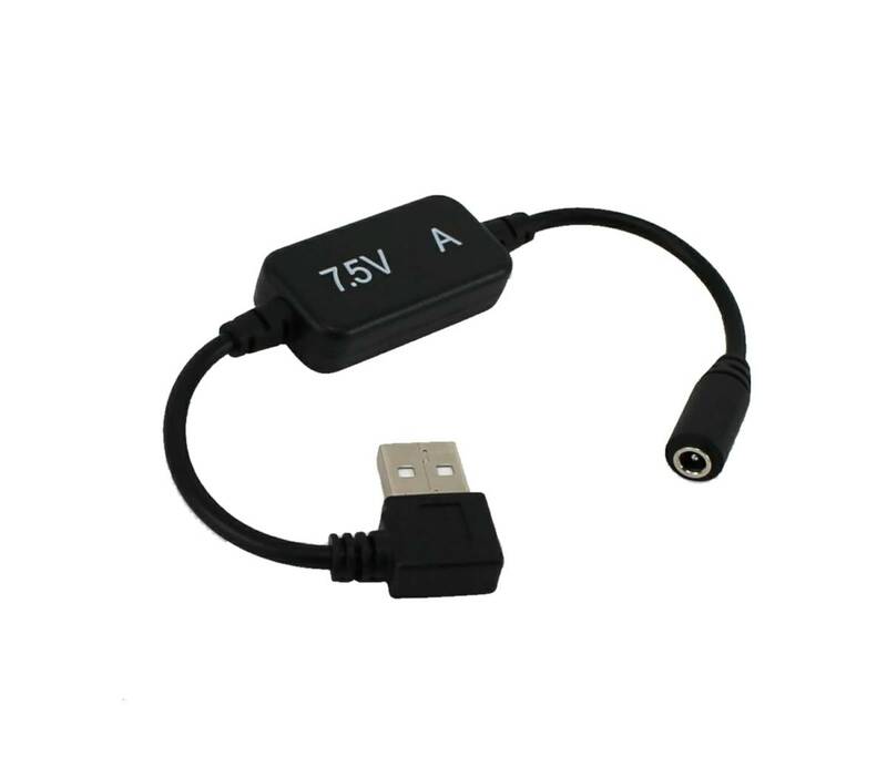 ワークマン ヒーターベスト USB変換ケーブル 7.5V昇圧 ウィンドコア 電熱ベスト 変換アダプター 防寒ベスト ヒーターパンツ