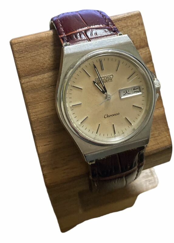 SEIKO　セイコー　Chronos　クロノス　8123-7090　メンズ腕時計【電池交換済み】