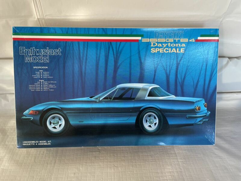 FUJIMI フジミ プラモデル 1/24 FERRARI 365 GBT/4 Daytona Speciale フェラーリ デイトナスペチアーレ エンスージアストモデル 激レア品