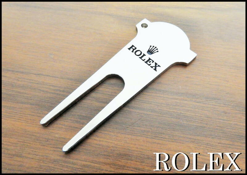 ROLEX ゴルフ グリーンフォーク ロレックス ステンレス 非売品 シルバー 新品未使用 グリーン ティー レア