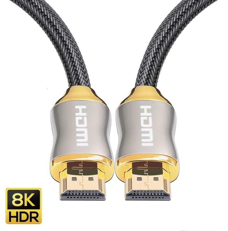 HDMIケーブル Ver.2.1 4K 8K フルハイビジョン 1m ハイスピード UltraHD HDMI ケーブル3D 対応