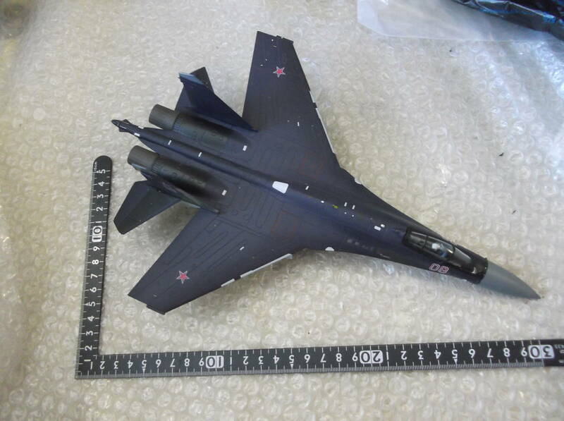 1/72 Su-35 スーパーフランカー ファイター 飛行機 戦闘機 合金 ダイキャスト 航空機 ジャンク 現状渡し品 同梱不可