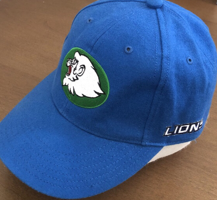 西武 ライオンズ NIKE 製 キャップ 選手 使用 CAP ユニフォーム 水色 ブルー 刺繍 レオ 復刻 NPB ロゴ 野球 PRO MODEL プロコレ 帽子
