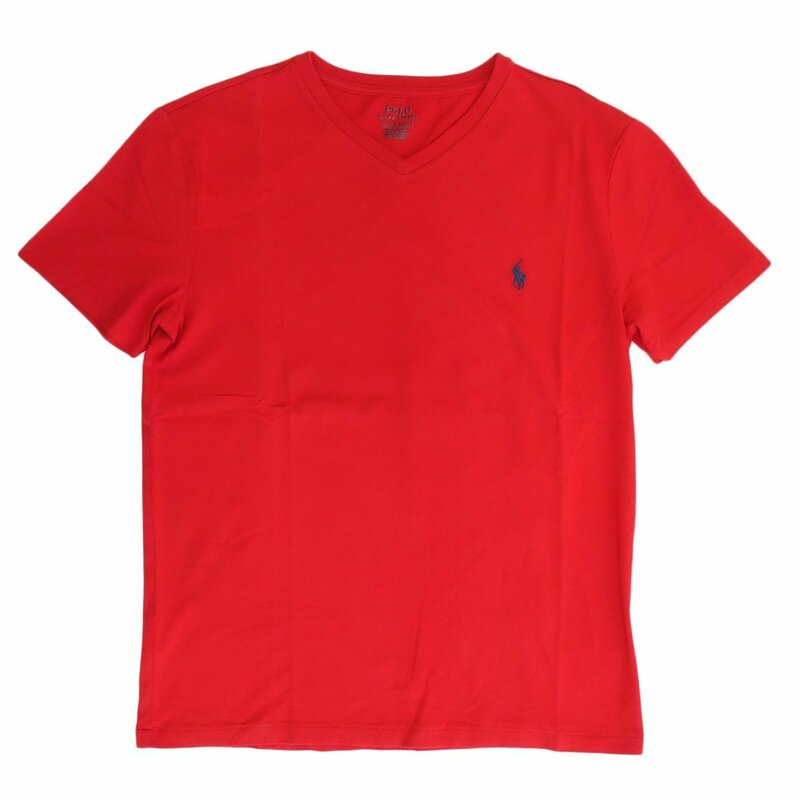 ラルフローレンメンズ半袖Tシャツ　ラルフ　RALPH メンズT　Sサイズ　Vネック　半袖Tシャツ　新品　未使用　POLO