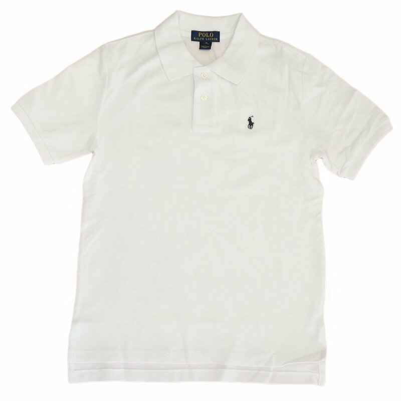 ラルフローレン　ボーイズポロシャツ　カノコポロ　ワンポイントポロシャツ　ボーイズサイズ(10-12)　USA規格　男女兼用　新品　未使用