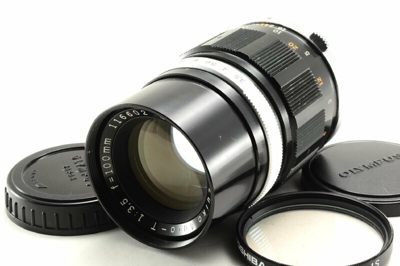 【実用品】Olympus オリンパス E.Zuiko Auto-T 100mm F3.5 #4262