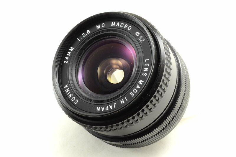 【良品】COSINA コシナ 24mm F2.8 MC MACRO / Canon FD #4280