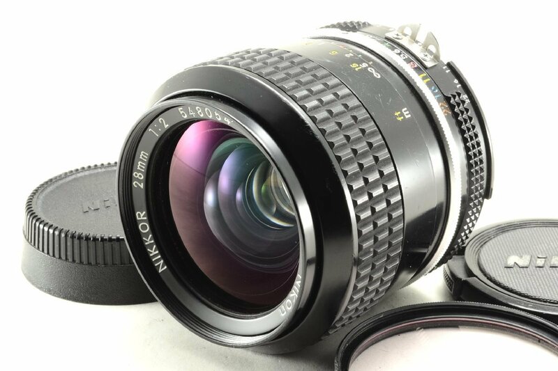 【良上品】Nikon ニコン Ai NIKKOR 28mm F2 / 光学クリアー #4294