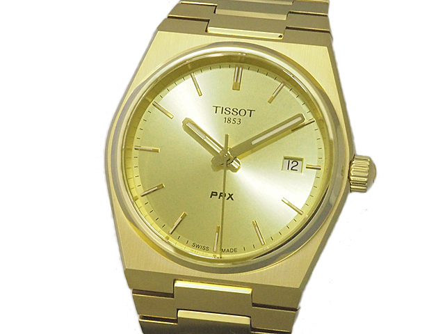 富士屋◆ティソ TISSOT PRX T137.210.33.021.00 メンズ クオーツ 腕時計 新品同様