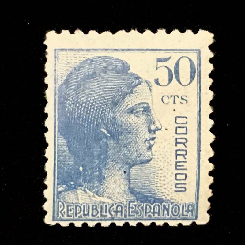 スペイン発行「 共和国の寓話」未使用切手 １９３８年９月発行 未使用切手