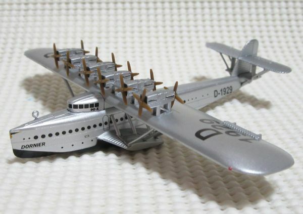 ドルニエ Do X ルフトハンザ航空 1/350 デル・プラド 世界の航空機100年物語 10号 ダイキャスト Del Prado Dornier DoX GERMANY