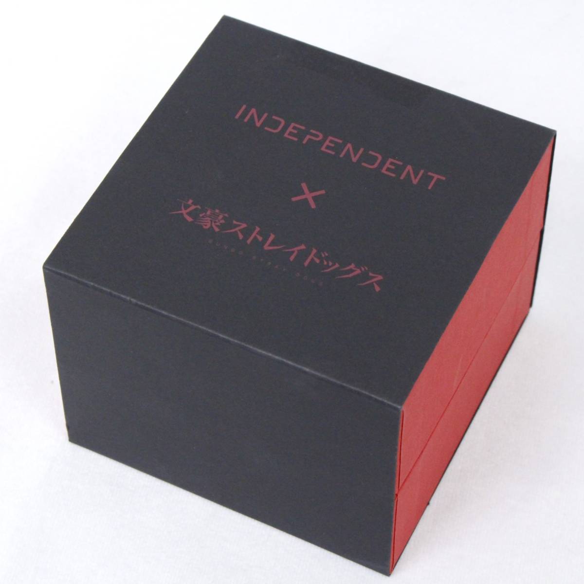 新品 未使用【CITIZEN】文豪ストレイドッグス × INDEPENDENT コラボウォッチ ポートマフィアモデル／ソーラー充電／38mm／2311-K0346V(NT)