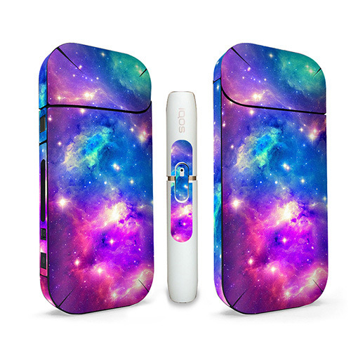 iQOS スキンシール セクシーSEXY 両面 側面 全面タイプ 専用スキンシール バンパー カバー(カラー/銀河/宇宙)