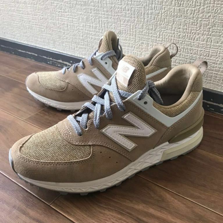 NEW BALANCE スニーカー MS574BS (BEIGE) 26.5