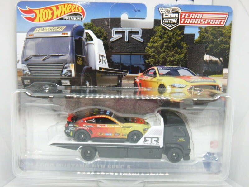 【国内流通版】HOTWHEELS ホットウィール TEAM TRANSPORT '23 FORD MUSTANG RTR SPEC 5 チームトランスポート '23 フォードマスタング