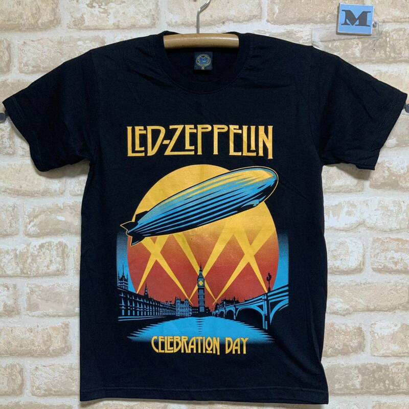 レッドツェッペリン Led Zeppelin Tシャツ　Mサイズ　② 気球　ロックバンドTシャツ　半袖