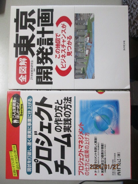 プロジェクトチームの作り方と実践方法・東京開発計画（全図解）２冊　激安価格早い者勝ちです。