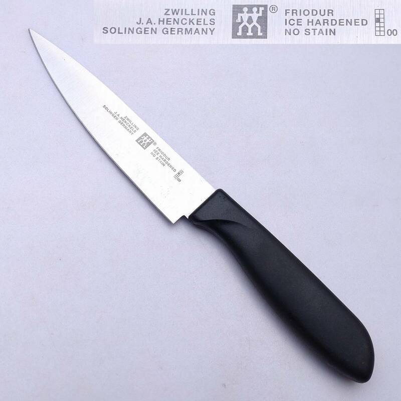 ぺティナイフ ZWILLING J.A.HENCKELS SOLINGEN GERMANY FRIODUR ICE HARDENED NO STAIN 刃長約127㎜ 小型包丁 ツヴェリング 刃物【1840】