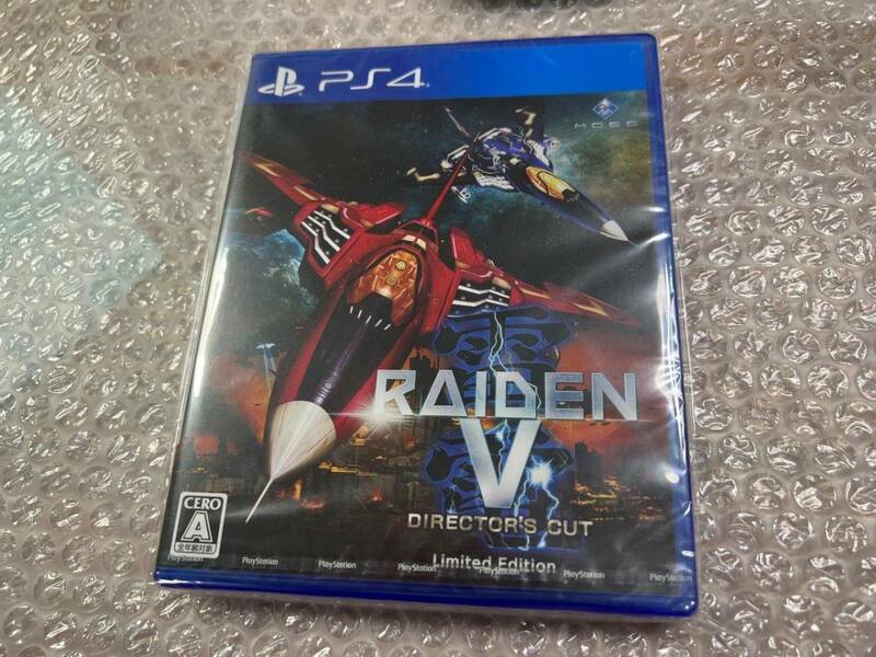 PS4 雷電V ディレクターズカット / Raiden V Director's Cut 限定版 新品未開封 美品 送料無料 同梱可