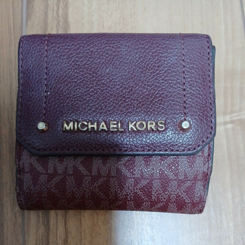 【K1】 MICHAEL KORS マイケルコース 財布 三つ折り ウォレット 