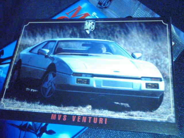 1998 モーターカーコレクション カード MVS ヴェンチュリ / ツクダオリジナル /