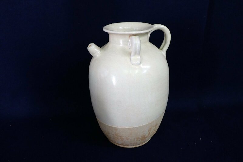 中国文物 古瓷 収集家の放出品 唐-五代 窯 白釉瓷茶瓶