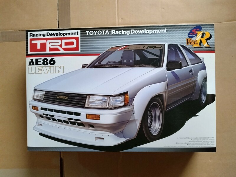 1/24 N2 AE86レビン(新品) バージョンR アオシマ製『同梱不可』