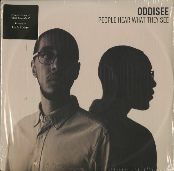 US2012年プレス2LP シュリンク付 Oddisee /People Hear What They See【Mello Music Group LP-MMG028】Hip-Hop Diamond District Tranqill