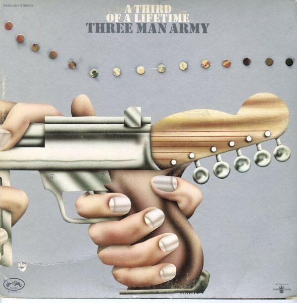 USオリジLP！Three Man Army / A Third Of A Lifetime 71年【Kama Sutra KSBS 2044】スリー・マン・アーミー Adrian Gurvitz , Paul Gurvit