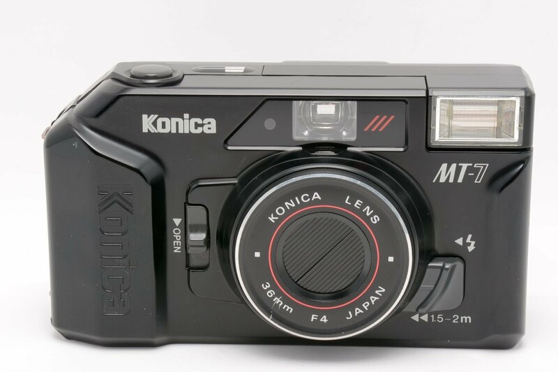 【ジャンク品】KONICA MT-7 コンパクトフィルムカメラ #3938