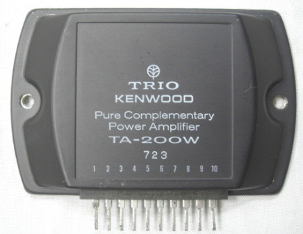 TRIO/TA-200W :ピュアコンプリメンタリィパワーIC1個ビンテージ未使用品R060124