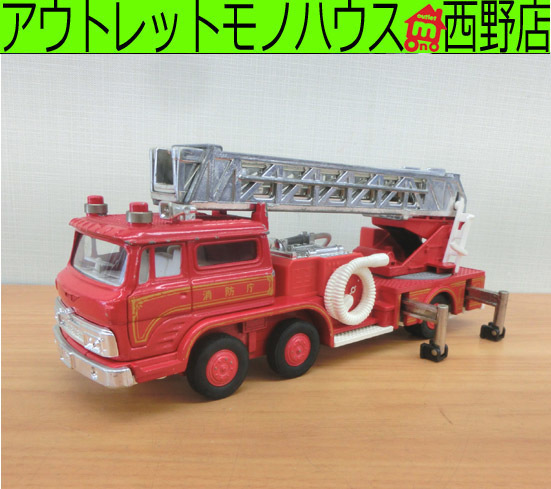 絶番 トミカダンディ 1/43 日野 ハシゴ消防車 日本製 tomica DANDY No.2 Hino ミニカー はしご車 札幌 西野店