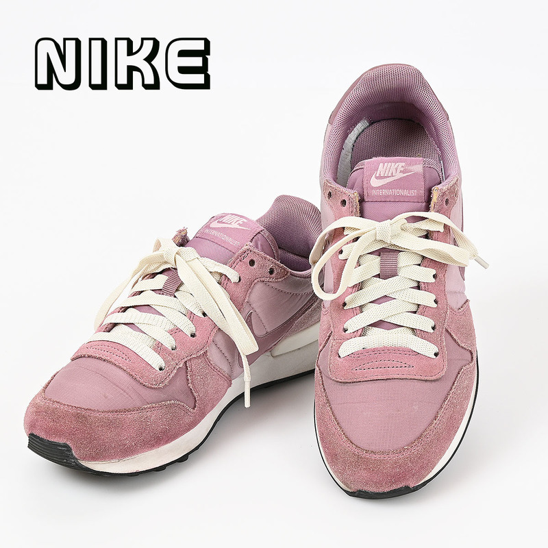 227-11◆NIKE/ナイキ インターナショナリスト ウィメンズ スニーカー 828407-501 ベビーピンク 25.0cm レディーススニーカー 