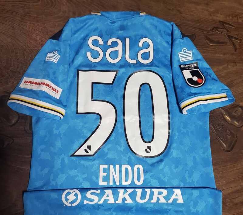 [値下げ交渉] 2022年 ジュビロ磐田 50 遠藤保仁 Admiral 検/J1 JUBILO IWATA ENDO GAMBA OSAKA JAPAN ヤット ガンバ大阪 日本代表 引退 Y2K