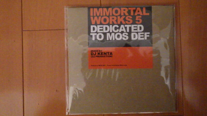 ★送料無料！！★ DJ Kenta (ZZ PRODUCTION) / IMMORTAL WORKS 5 DEDICATED TO MOS DEF muro kiyo koco missie minoyama kensei krush