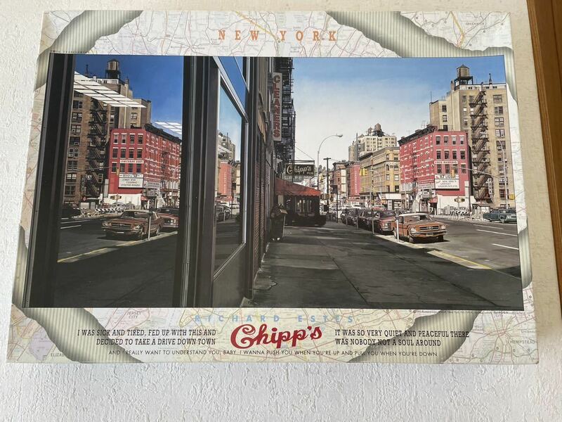 ジグソーパズル2000pcs ニューヨークの下町風景@左右対称