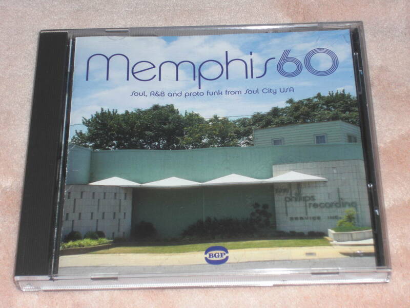 EU盤CD　V.A. － Promo-Copy 　Memphis 60 - Soul, R&B And Proto Funk From Soul City USA (BGP Records CDBGPD 201) J soul