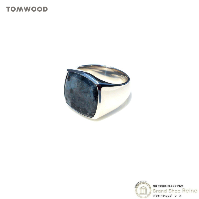 トムウッド （TOM WOOD） Cushion Ring クッション リング ラルビカイト シルバー 925 指輪 #52 12号 R74HQNW01S925（新品）