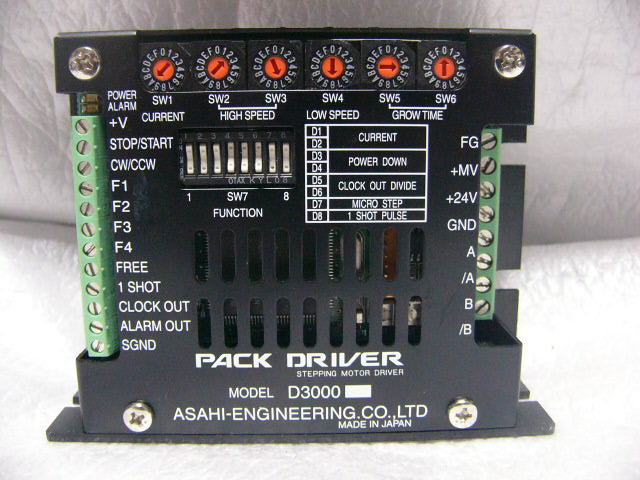★未使用に近い★ 旭エンジニアリング Pack Driver D3000 ステップモータドライバー 