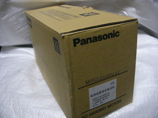 ★未使用★ Panasonic M9RX40GBV4L 小形ギヤードモータ(可変速タイプレバーシブルモータ) 