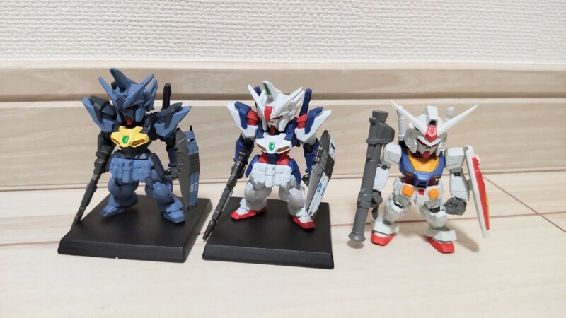 【ジャンク】ガンダムコンバージ GUNDAM CONVERGE　ジェミナス01 ジェミナス02 シークレット　旧弾　ガンダムRX-78 バズーカ