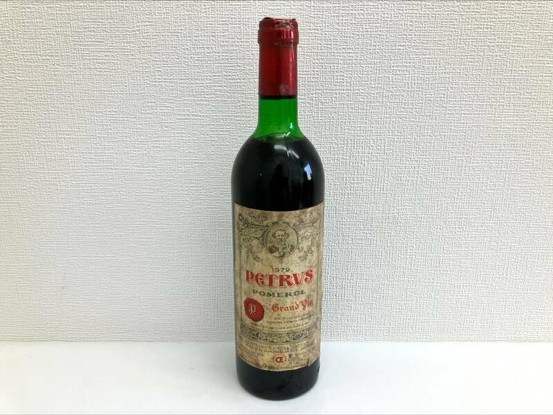 ☆ペトリュス PETRVS 1979 フランス ボルドー 750ml 赤ワイン 古酒 未開栓 現状品