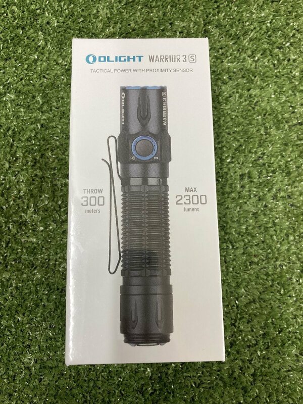 【未使用品】OLIGHT オーライト　フラッシュライト　WARRIOR 3S　BLACK　ITN119PW0EQC