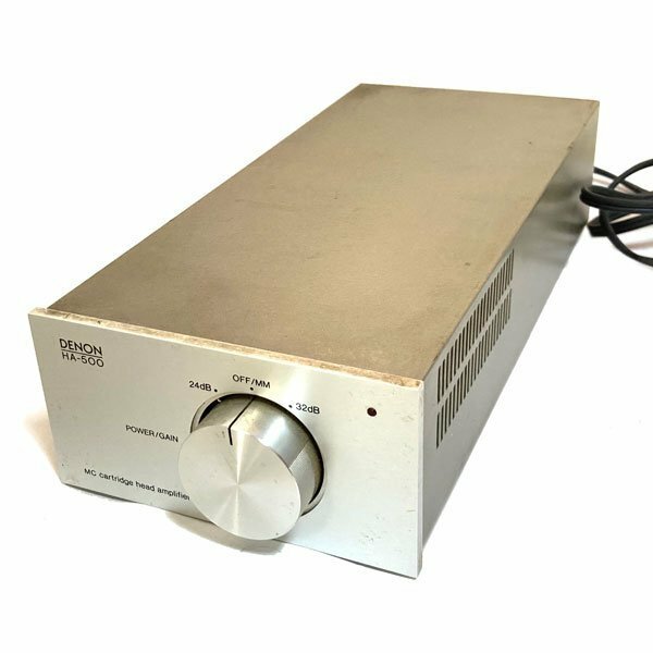 DENON HA-500 MC cartridge head amplifier MCヘッドアンプ デノン