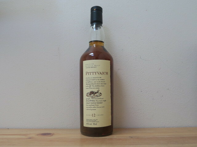 古酒 未開栓 超希少品 PITTYVAICH ピティヴェアック ピティヴァイク 12年 ウイスキー 43％ 700ml スペイサイド 閉鎖蒸留所 花と動物