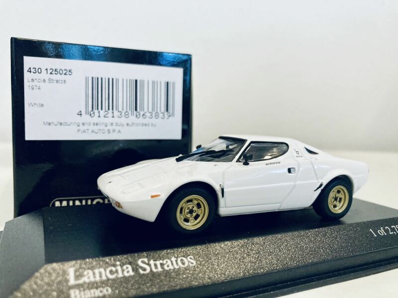 1/43 Minichamps Lancia Stratos ランチア ストラトス 1974 White