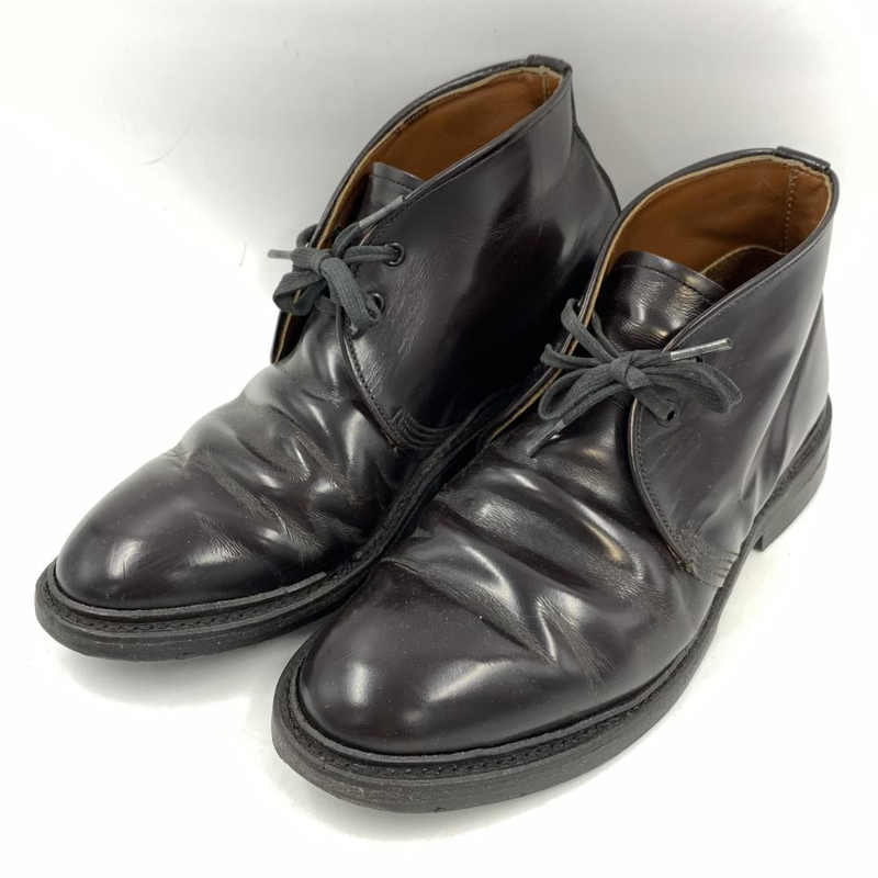 【中古】REDWING Cigar Esquire Style No.9095 ダークブラウン UK8 2/1D キャバリーチャッカブーツ レッドウィング[240019415508]