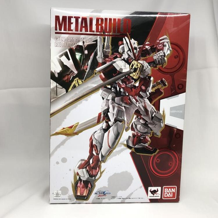 【中古】開封・右股関節緩み有)METAL BUILD ガンダムアストレイレッドフレーム[240019410716]