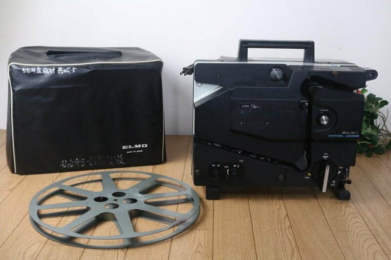 【ELMO　16-CL】16mm映写機　プロジェクター　ジャンク!!　管Z7854