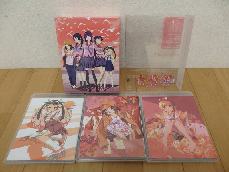 F8-6.1）化物語　バケモノガタリ　ブルーレイBOX　Blu-ray Disc Box　
